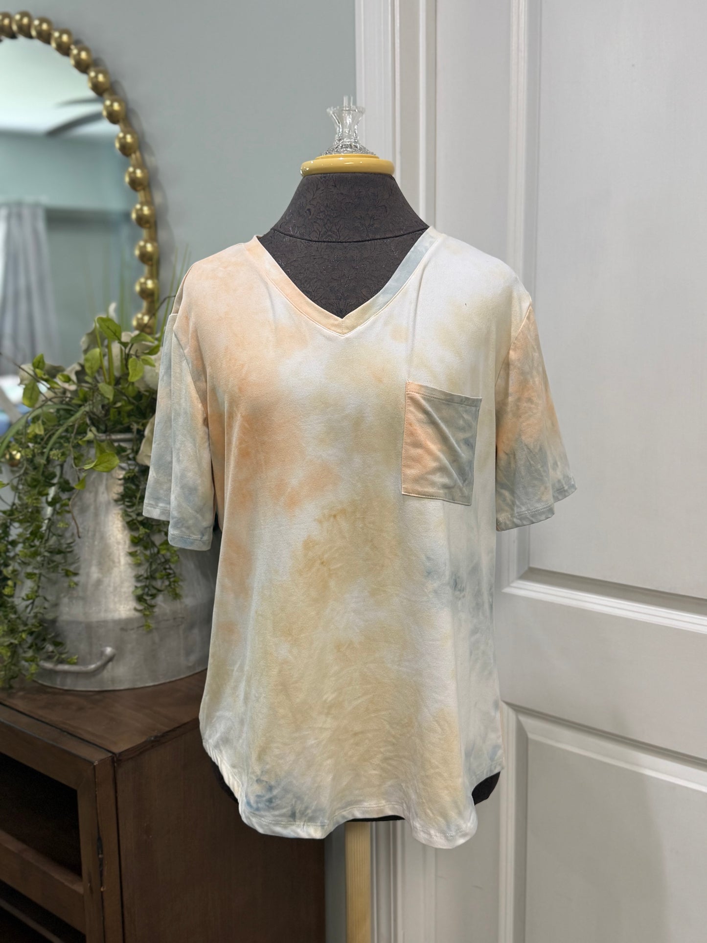 Womens Ziya Tie Dye Tshirt XL