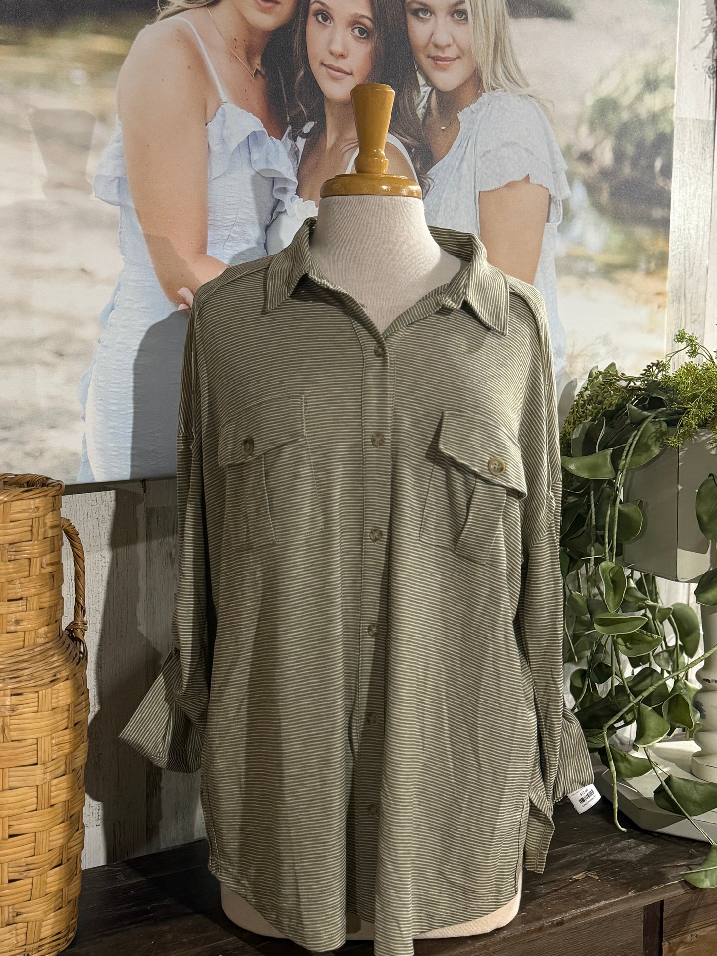 Womens Kori Blouse Large NWT