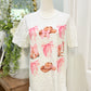 Womens Gildan Cowgirl Bow Tshirt Medium EUC
