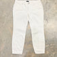 Womens White Silver Jeans Size 32
