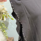 Womens Glam Black Beaded Dress Size Large