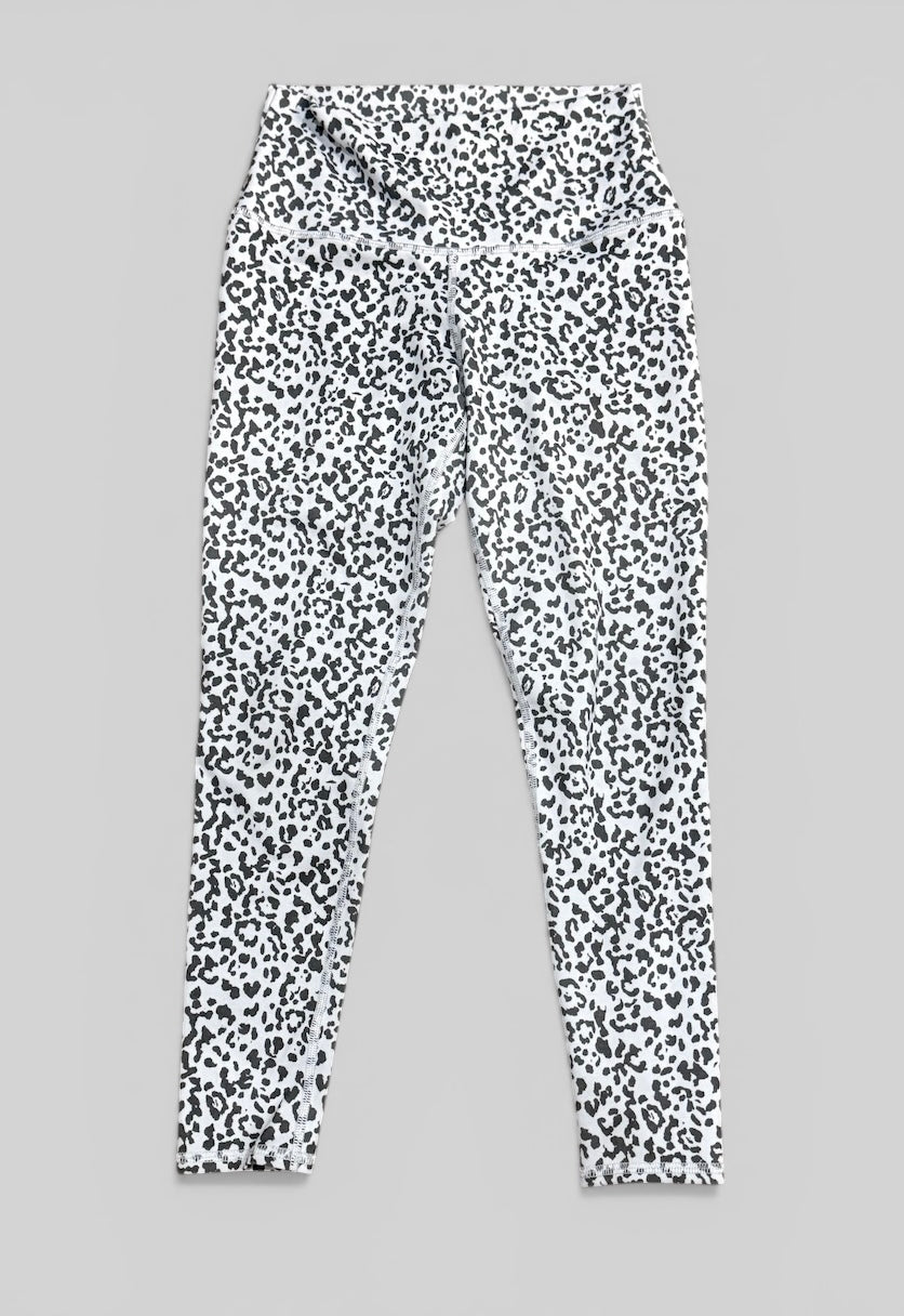 Womens Leopard Leggings Medium