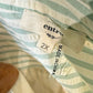 Womens Entro Green Stripe Midi Dress 2X EUC