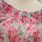 Womens Entro Floral Smocked Dress Size Large