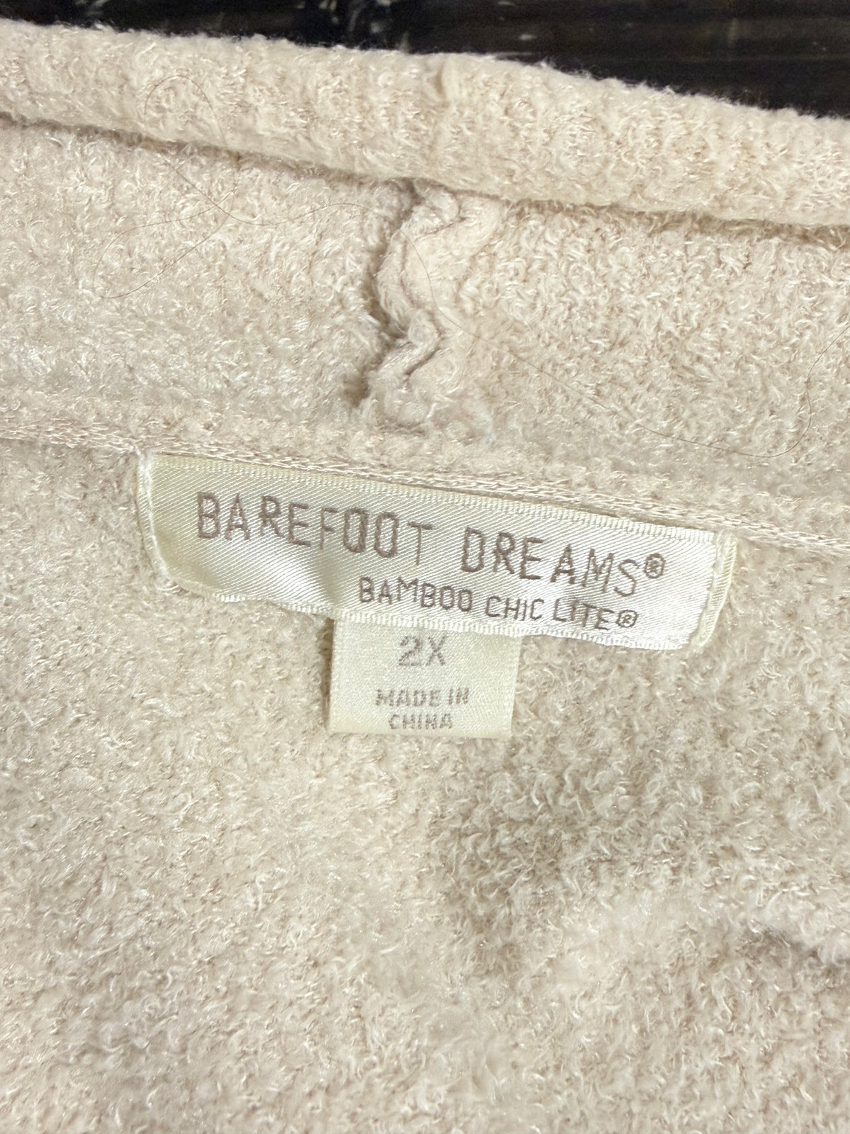 Womens Barefoot Dreams Chic Cardigan 2X GUC