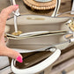 Michael Kors White Handbag EUC