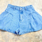 Womens Mable Denim Skort Small EUC