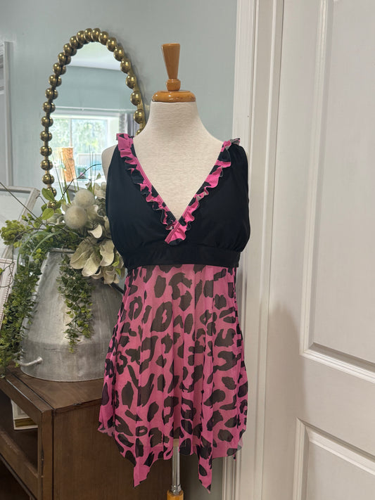 Womens Tankini Top Size 3XL