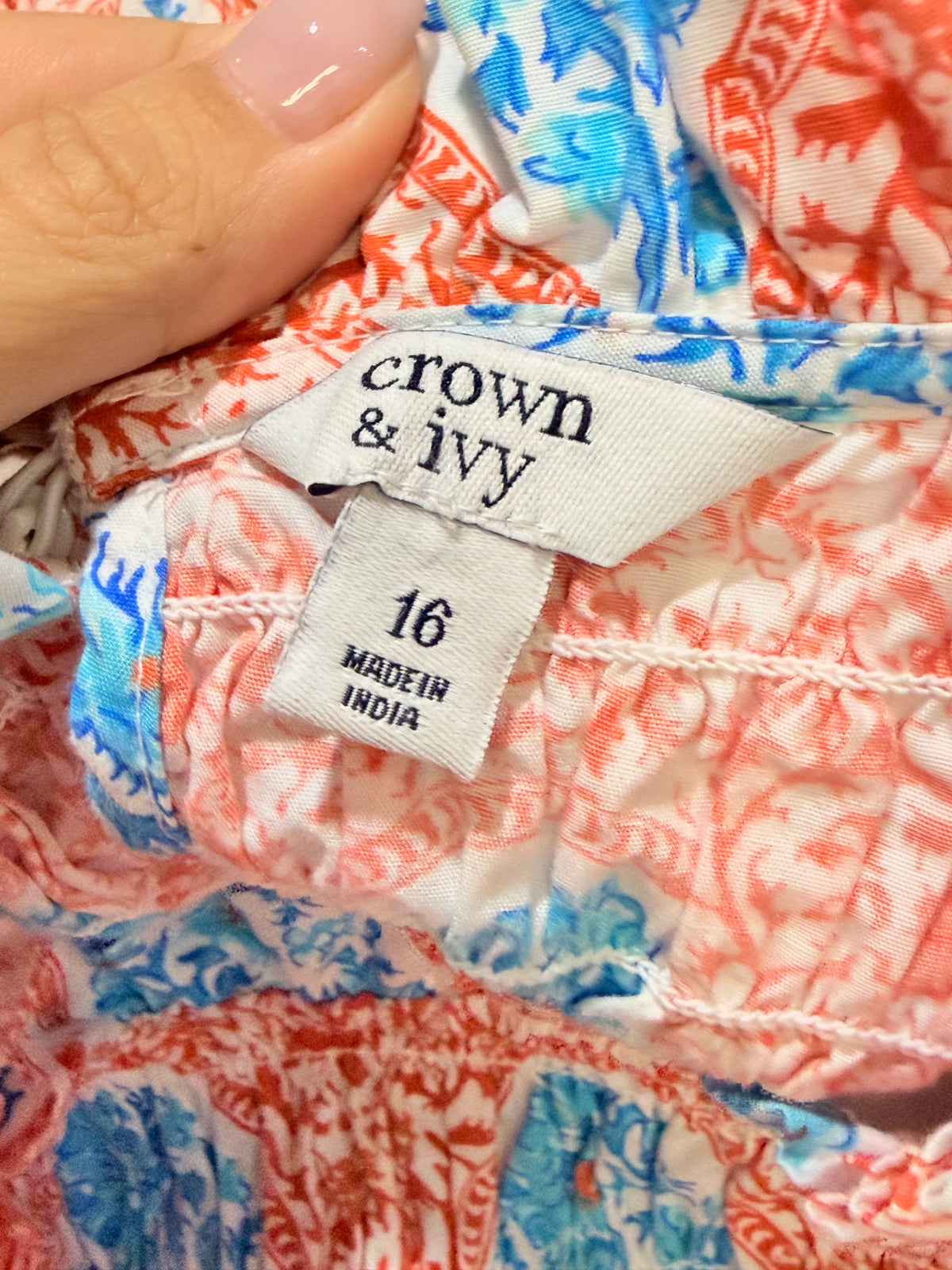 Womens Crown & Ivy Maxi Dress Size 16 EUC