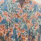 Womens EE:Some Floral Button Down Blouse Small EUC