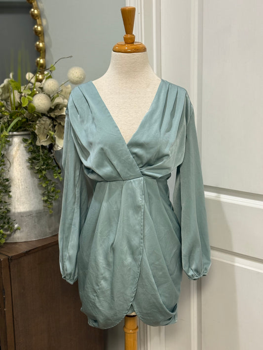 Womens Entro Satin Dress Size Small