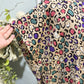 Womens Glam Leopard Blouse Size Large
