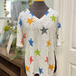 Womens My Story Star Tshirt Small EUC