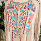 Womens Andree Embroidered Tunic Size Small EUC