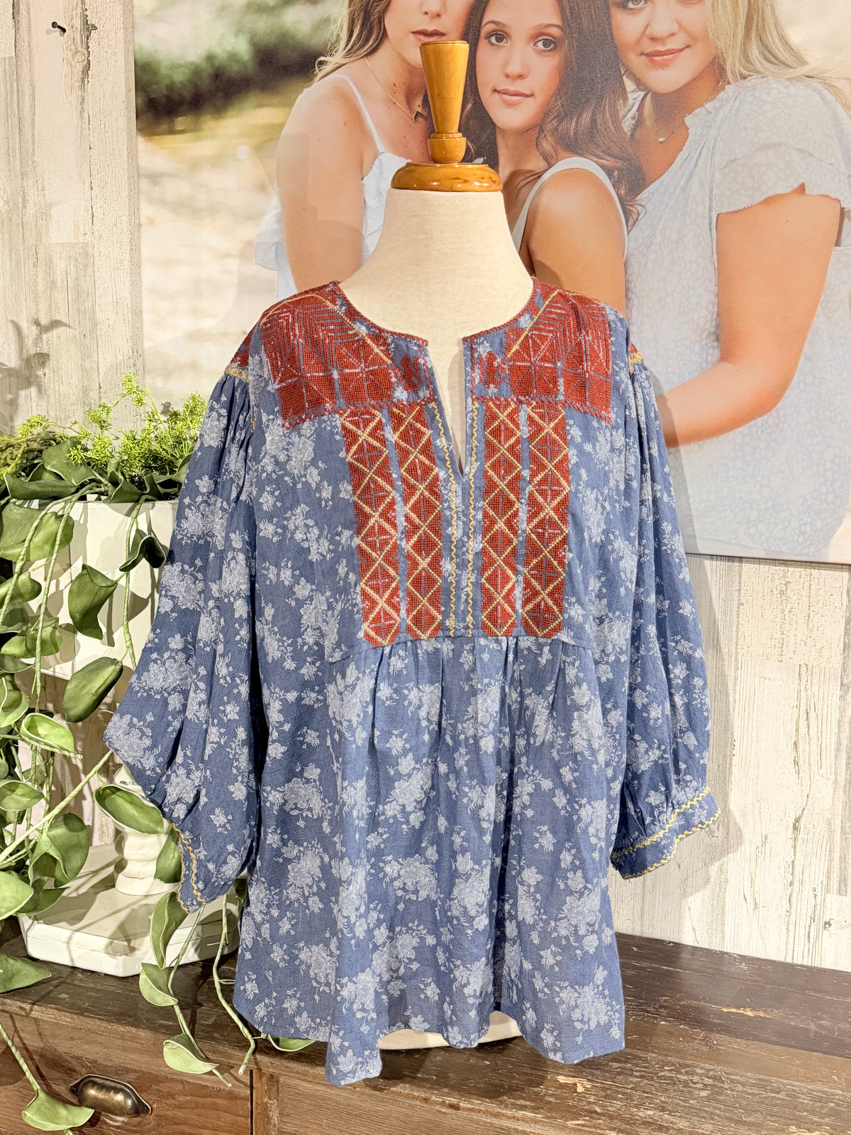 Womens Sister Mary Peplum Blouse XL EUC