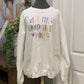 Womens Mardi Gras Sweatshirt Size 2XL