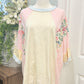 Womens J.Her Floral Blouse Large EUC