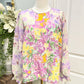 Womens Fate Floral Blouse Medium EUC