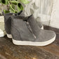 Womens Steve Madden Sneaker Booties Sz 7.5
