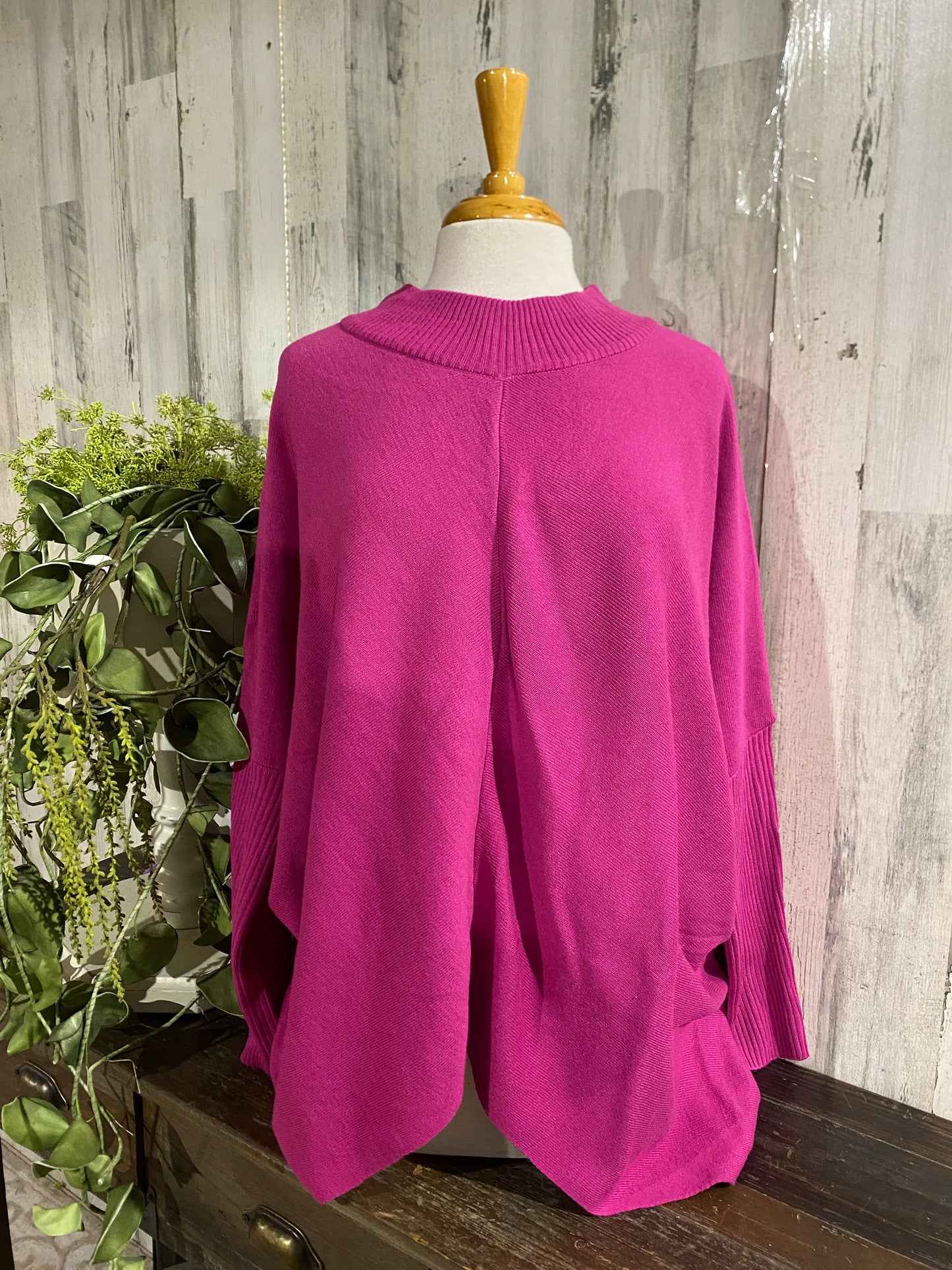 Womens First Love Oversized Sweater Small