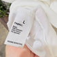 Womens White Cropped Athletic Top Large NWOT