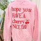 Womens Simply Southern Cherry Sweathshirt Large EUC