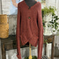 Womens POL Fuzzy Cardigan Large