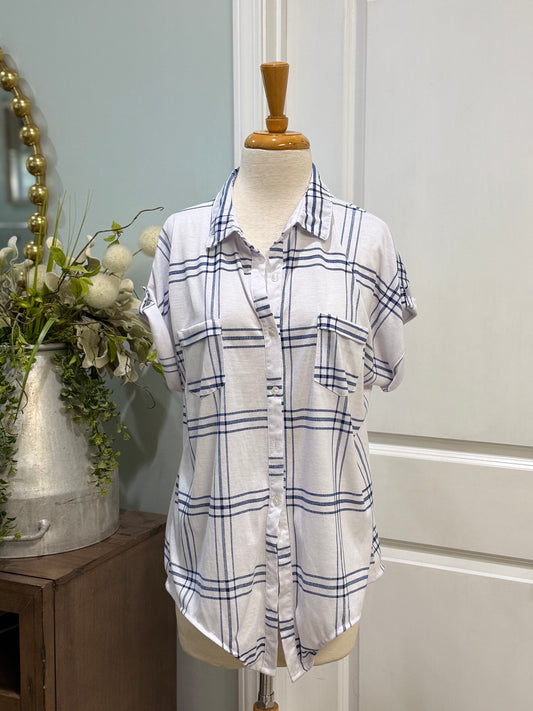 Womens Eden & Olivia Blouse Size Lsrge