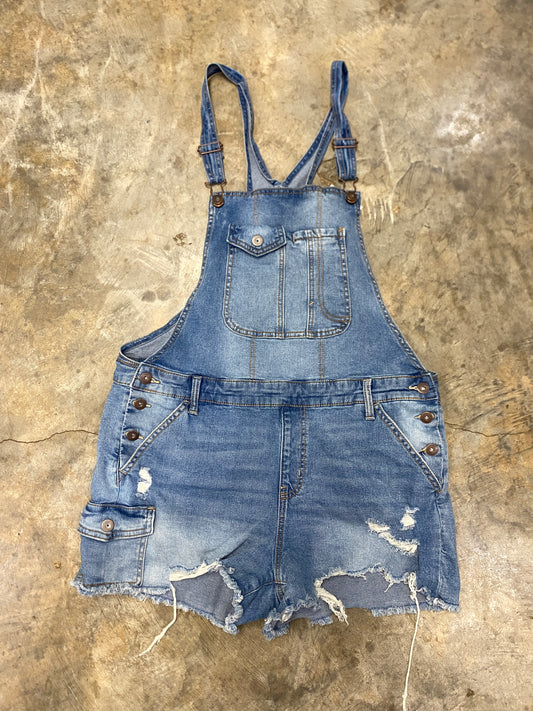 Womens Denim Overalls 15/17