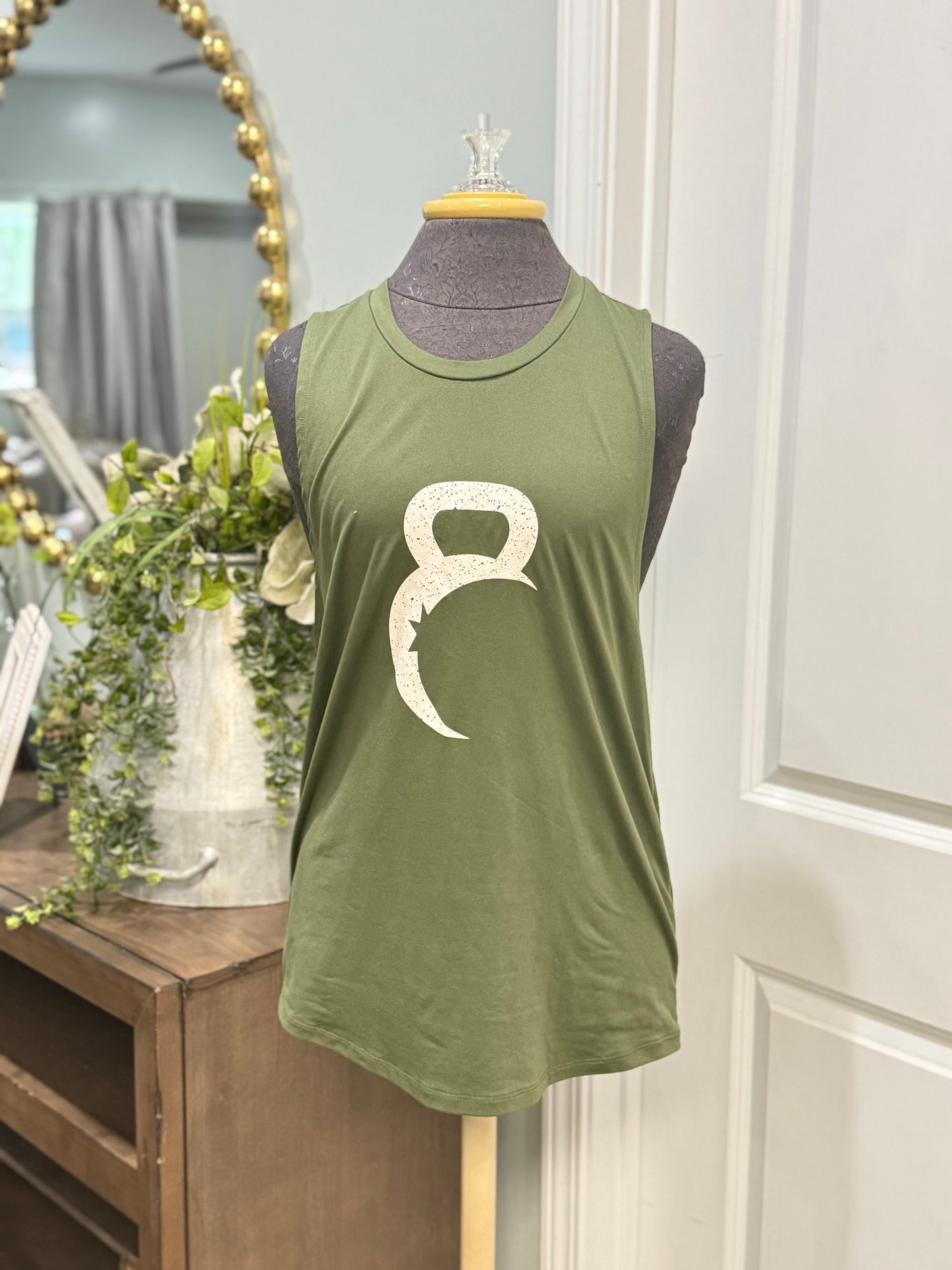 Womens Green Zyia Tank XL EUC