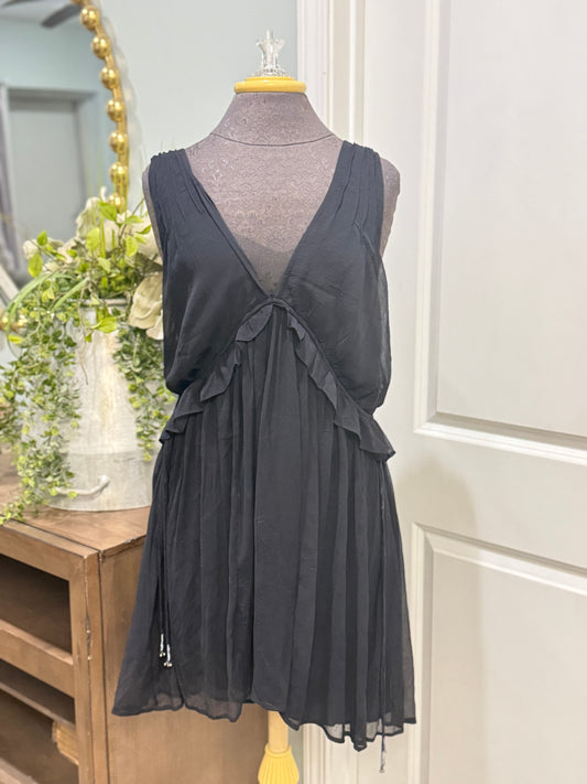 Womens Free People Black Dress Medium EUC