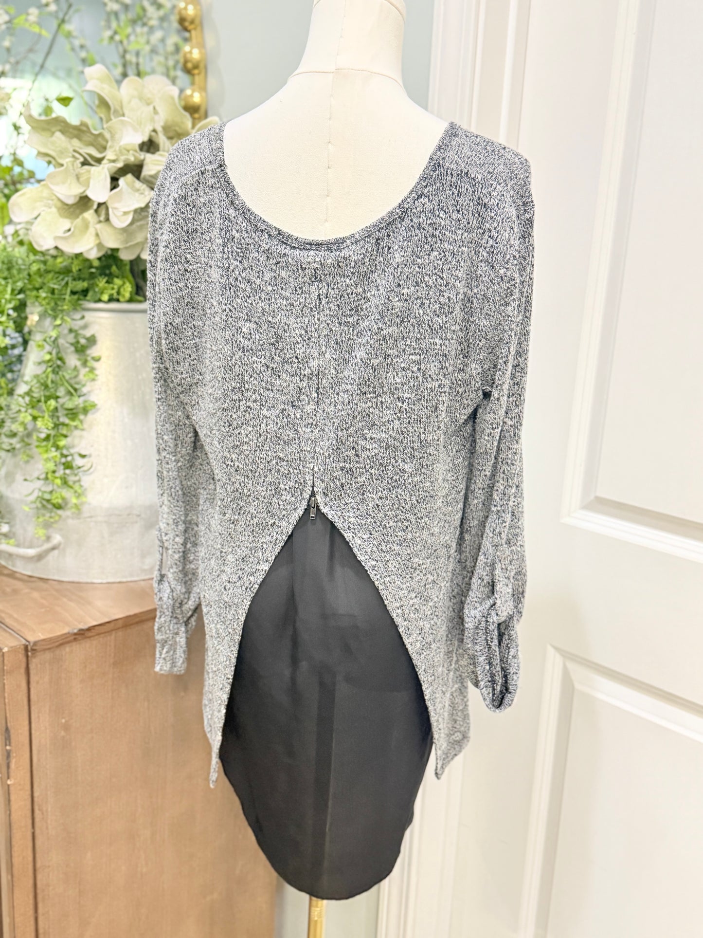 Womens Tribal Jeans Blouse Large EUC