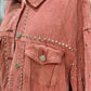 Womens POL Studded Jacket Size Large