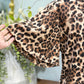 Womens She+Sky Leopard Dress Small EUC