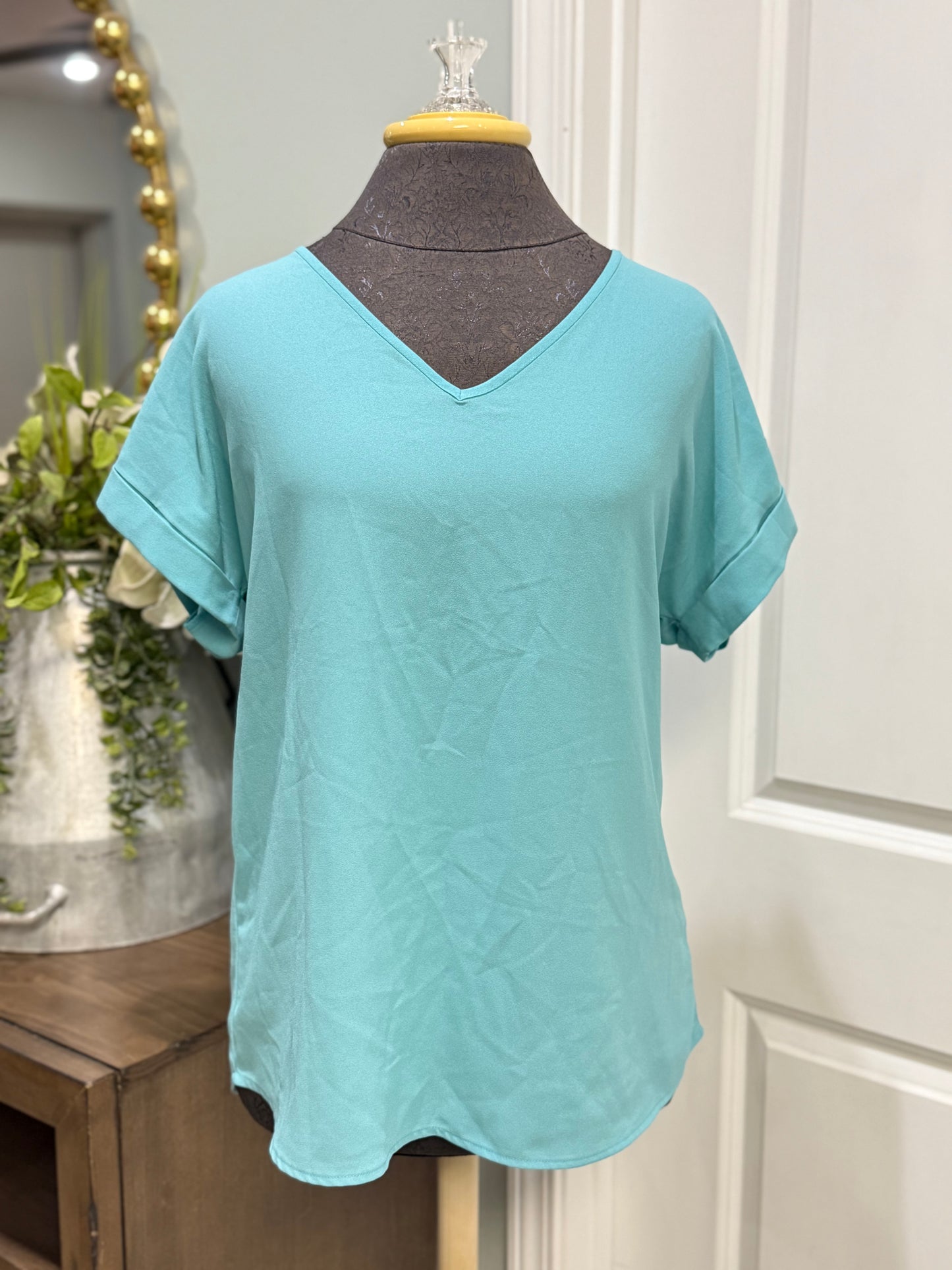 Womens Zenana Blouse Small EUC