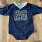 Boys New Orleans Saints Jersey Style Onesie Sz 24mth