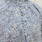 Womens Vine & Love Leopard Blouse Large