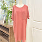 Womens Entro Ribbed Dress 2X EUC