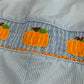 Boys Smocked Pumpkin Jon Jon Size 18M