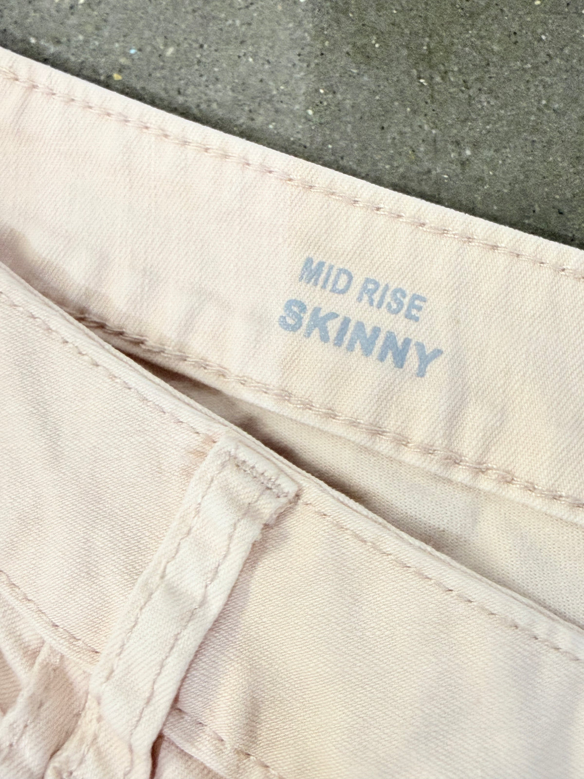 Womens Pink Lane Bryant Skinny Jeans 18QW EUC