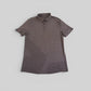 Mens Brown Lululemon Collard Polo Size Medium EUC
