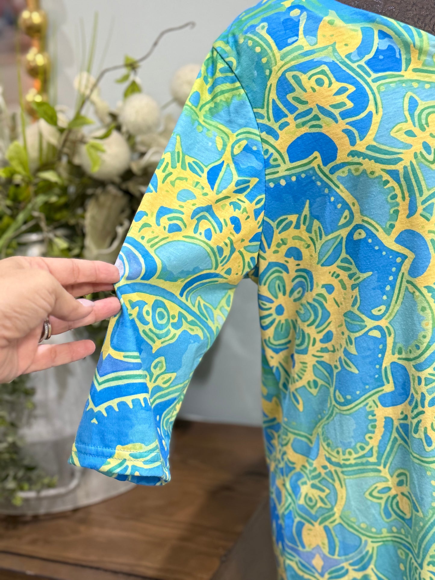 Womens 3/4 Sleeve Dress Size 2XL GUC