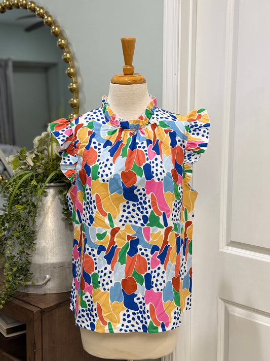 Womens Emory Rose Blouse Size Large