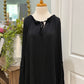 Womens Chic Soul Peasant Sleeve Blouse Size 1X NWOT