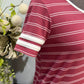 Womens Pink Rose Tshirt Dress Medium NWT