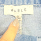 Womens Mable Denim Skort Small EUC