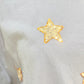 Womens Peach Love Star Blouse Large EUC