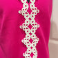 Womens Vince Camuto Hot Pink Dress Size 10 EUC