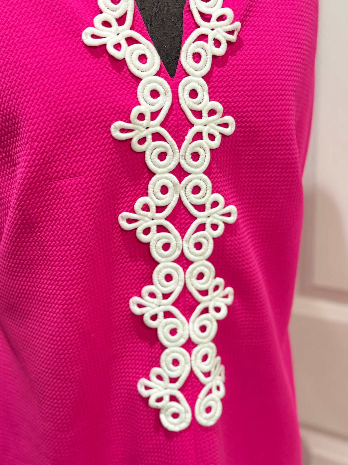 Womens Vince Camuto Hot Pink Dress Size 10 EUC