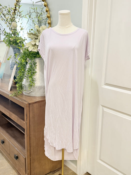 Womens Double Zero Grey Maxi Dress Medium EUC